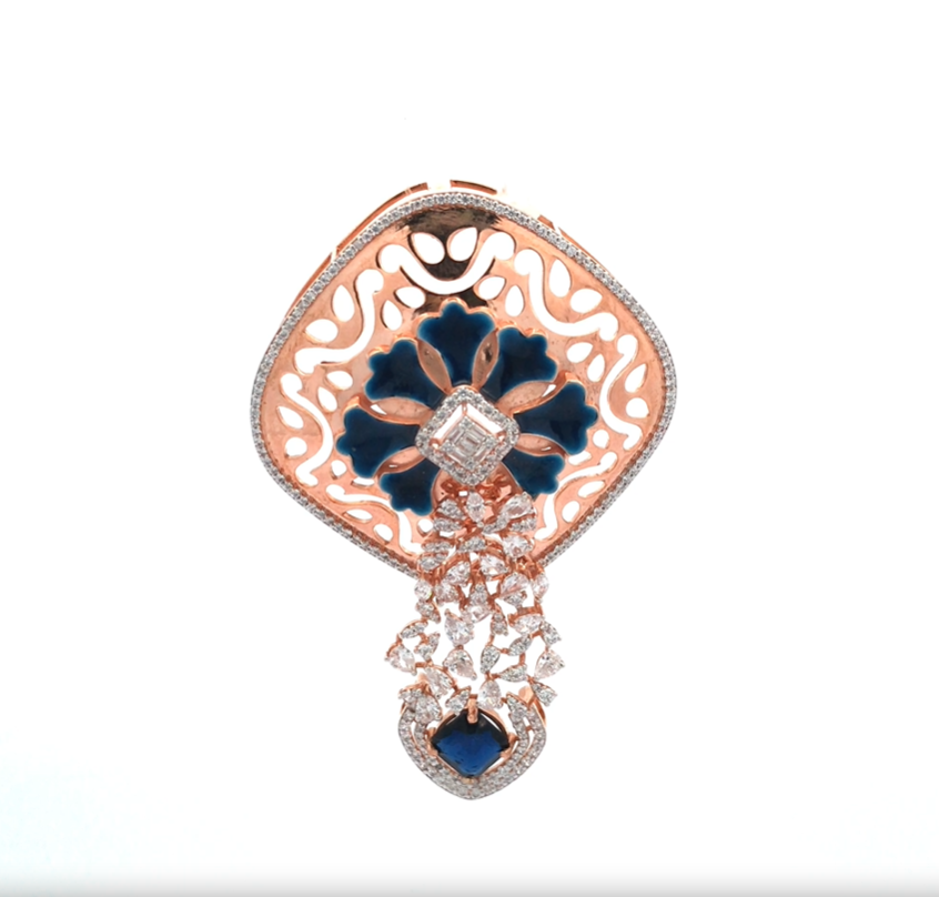 MIDNIGHT CASCADE PENDANT