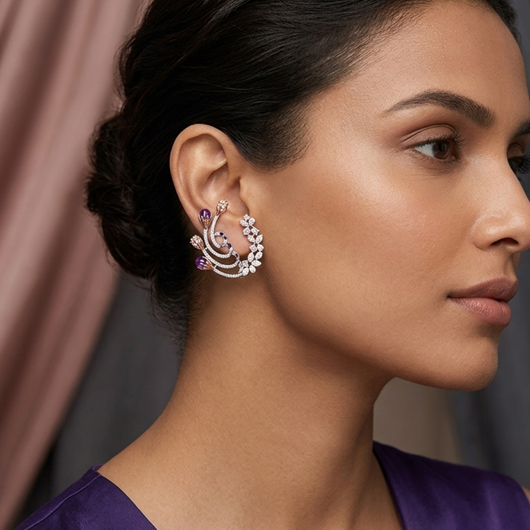 Floral Wreath Earrings