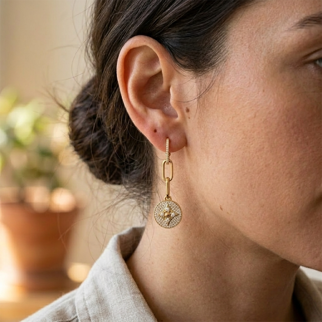 Verdant Grace Earrings