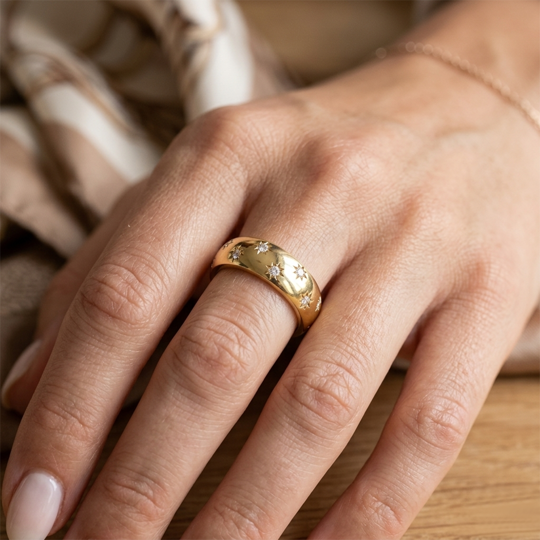 Serene Shine Ring