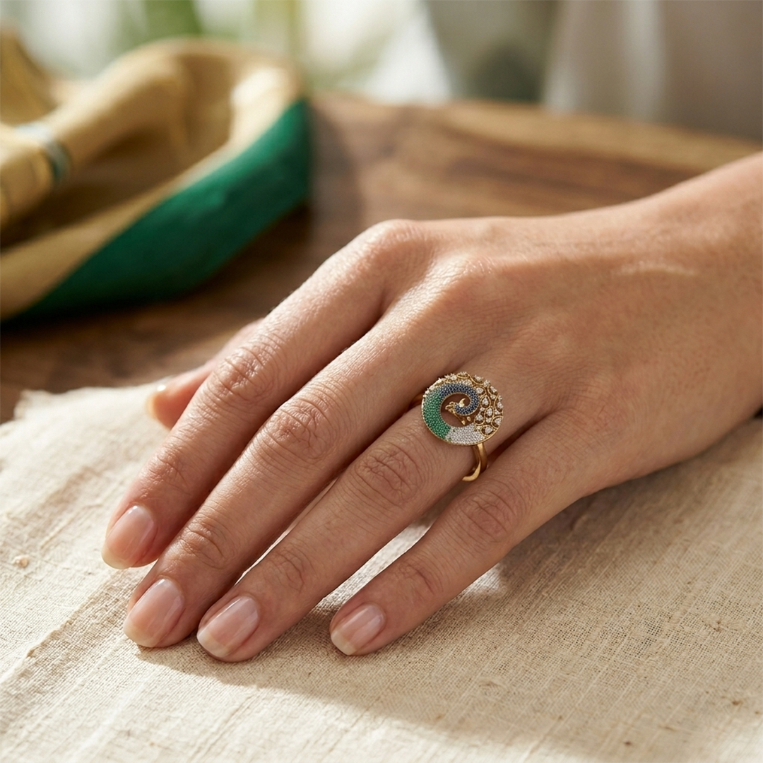 Peacock Royale Ring