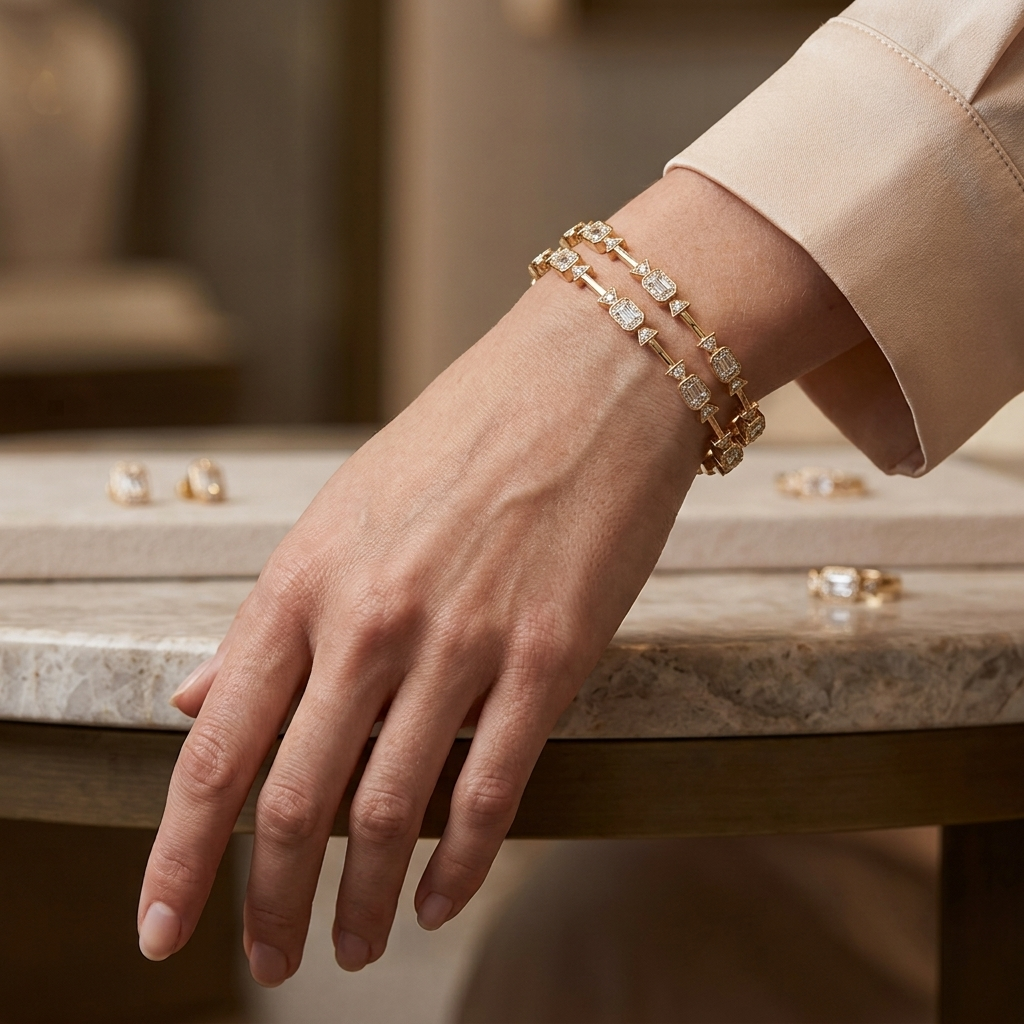 Diamond Bangle