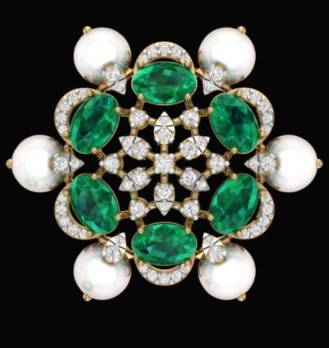 HAIR BROOCH