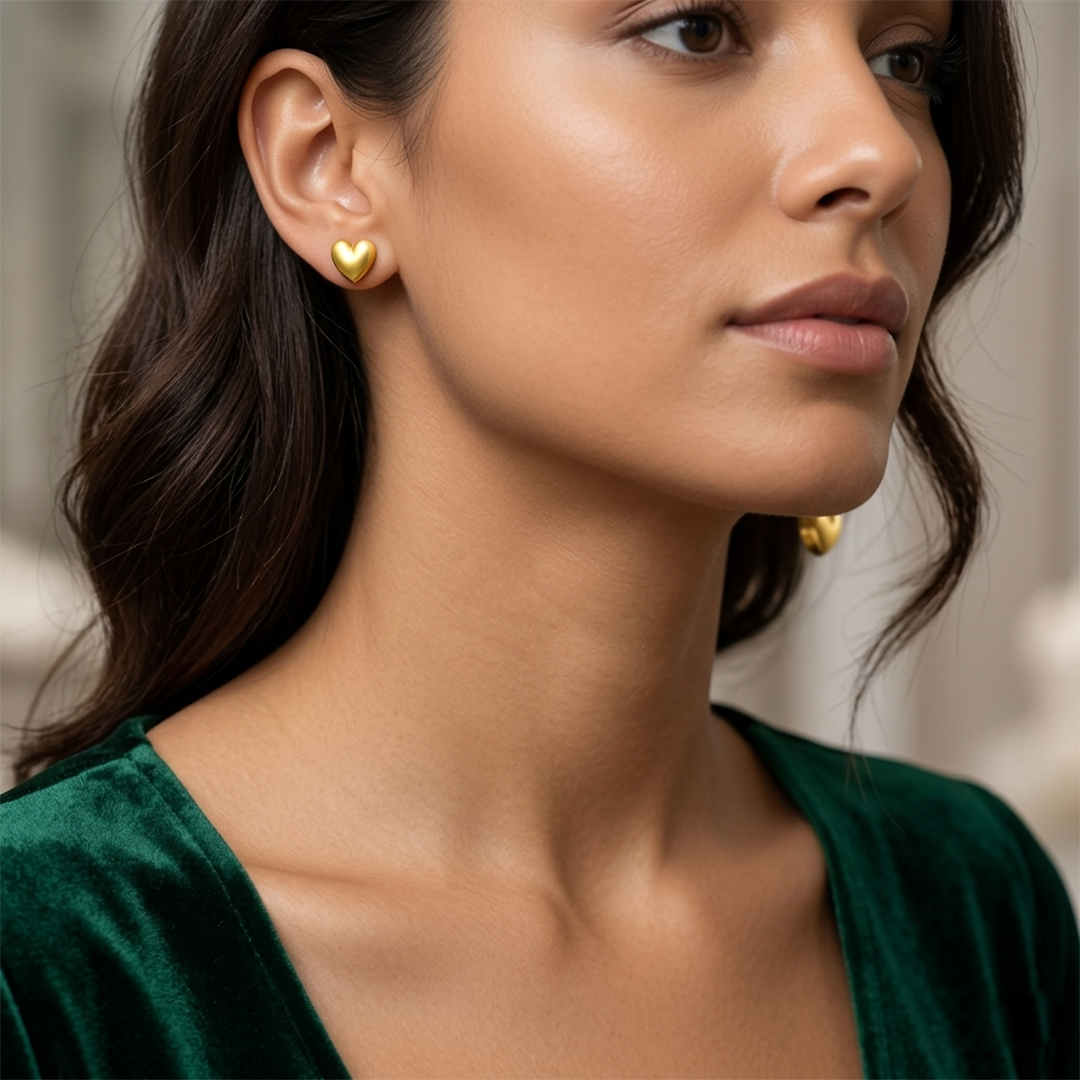 Shine Heart Earring
